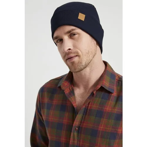 Butikgiz Male Young Legend Navy Hat Beret-Sports Casual Cotton Handmade Domestic Production Difference