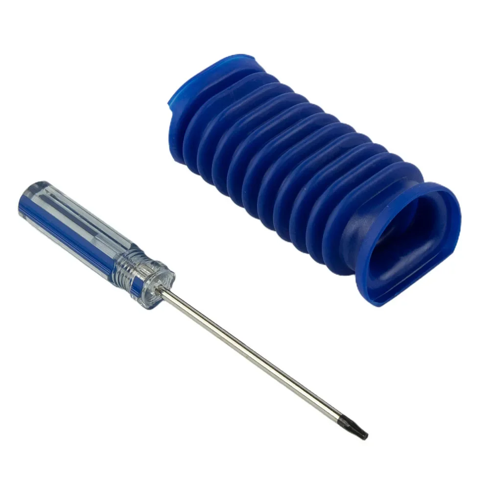 

1 * Hose +1 * Screwdriver Suitable For Dyson V8 Slim Digital Slim V12 Slim Soft Velvet Roller Suction Hose Blue