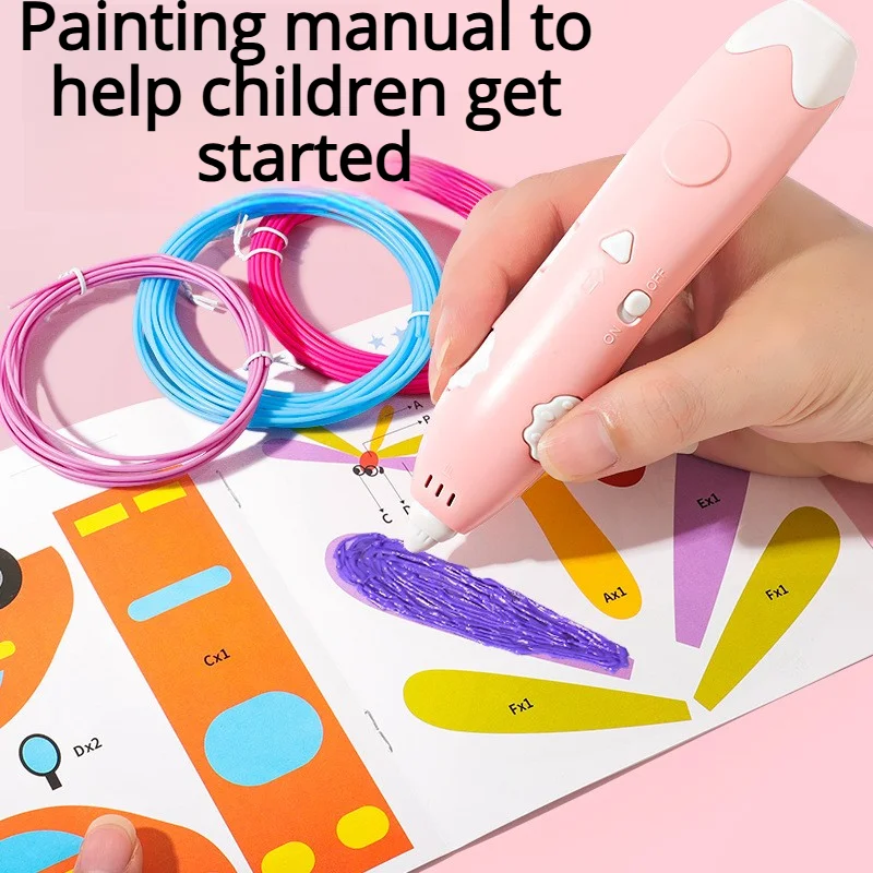 Neue 3D Druck Stift Für Kinder Neue 3D Druck Stift DIY Dreidimensionale Malerei Kinder Spielzeug Grils Jungen Geschenke