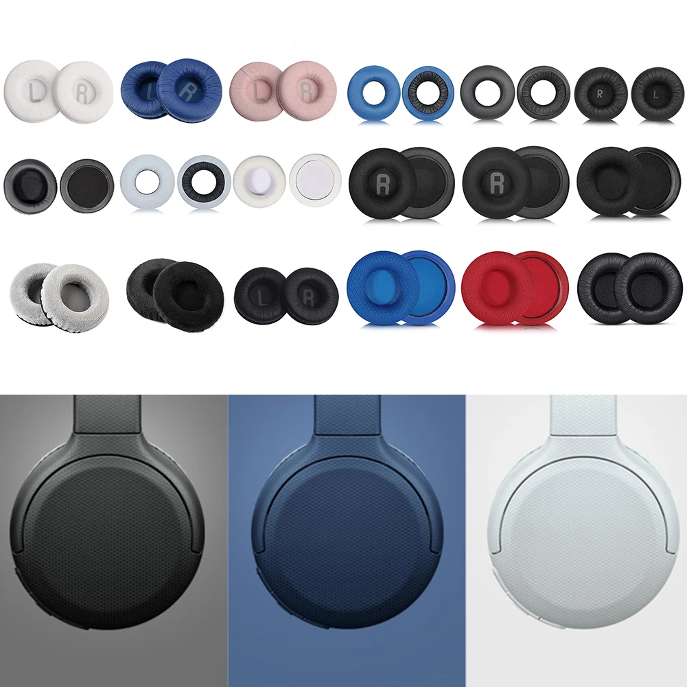 Replacement Ear Pads Soft Memory Foam Earpads For WH-CH500 WH-CH510 Headphone Ear Cushions Elastic Headphone Cover Sleeves