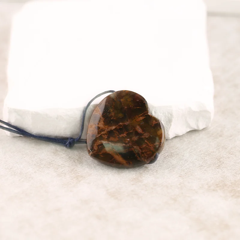 B&F Handmade Green Opal Pendants, Genuine Natural stones beads, Unique Stones for jewelry & DIY Earring Beads