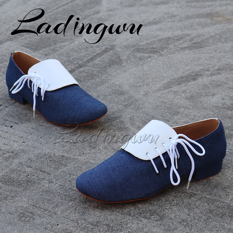 New Ballroom Latin Dance Shoes Men Jazz Shoes Sneakers for Men Low Heel Professional or Practice Dancing Shoes Large Size 38-50