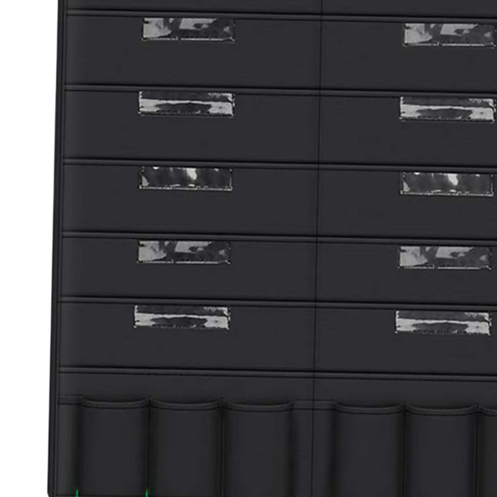 

20 File Pockets File Organizer Wall or Door Hanging Paper Scrapbook Newspaper Homework Organize Pocket Chart with 4 Hooks