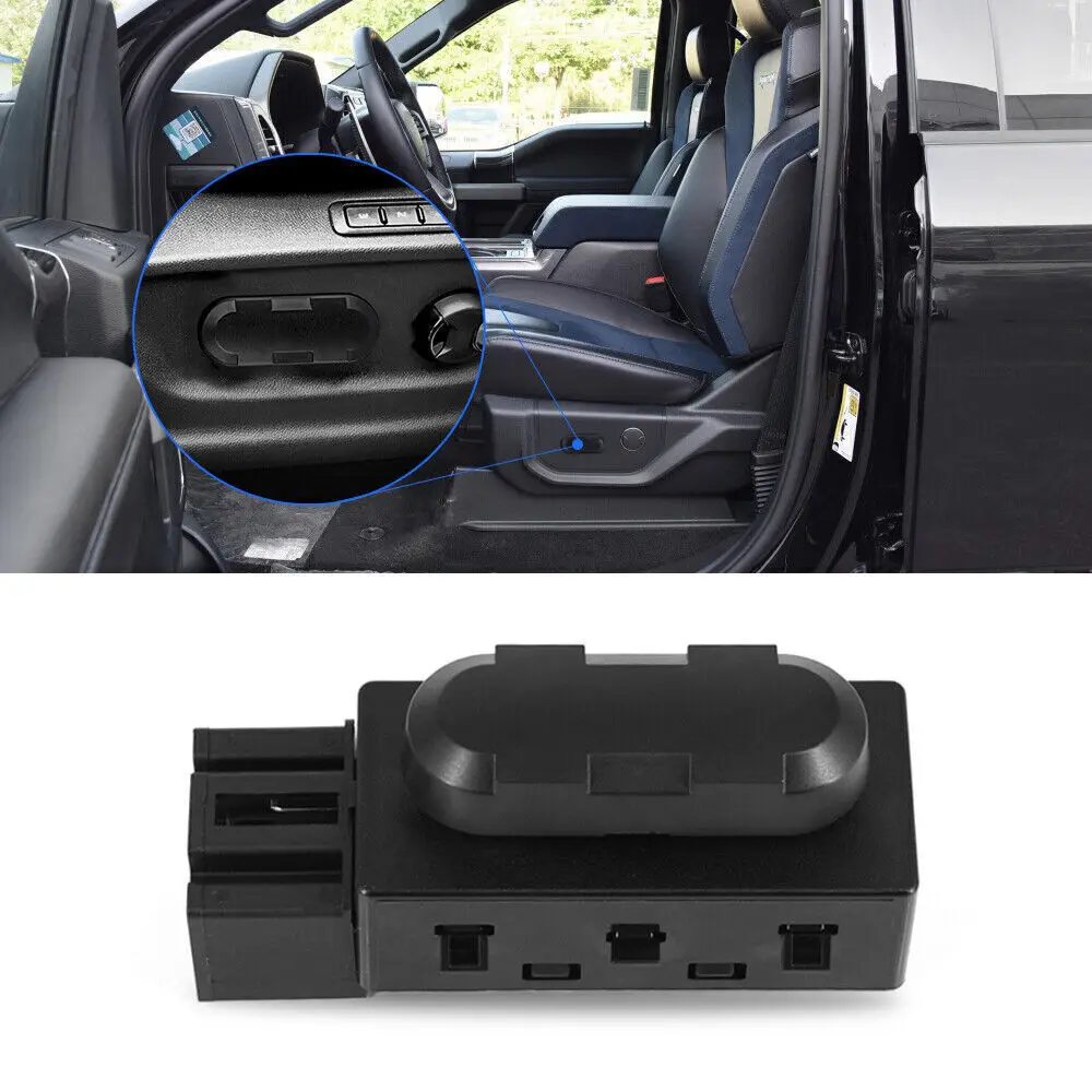 

Driver 6 Way Power Seat control Switch Adjustment Fit for Ford F150 5F9Z14A701AA 5F9T-14B709-AA