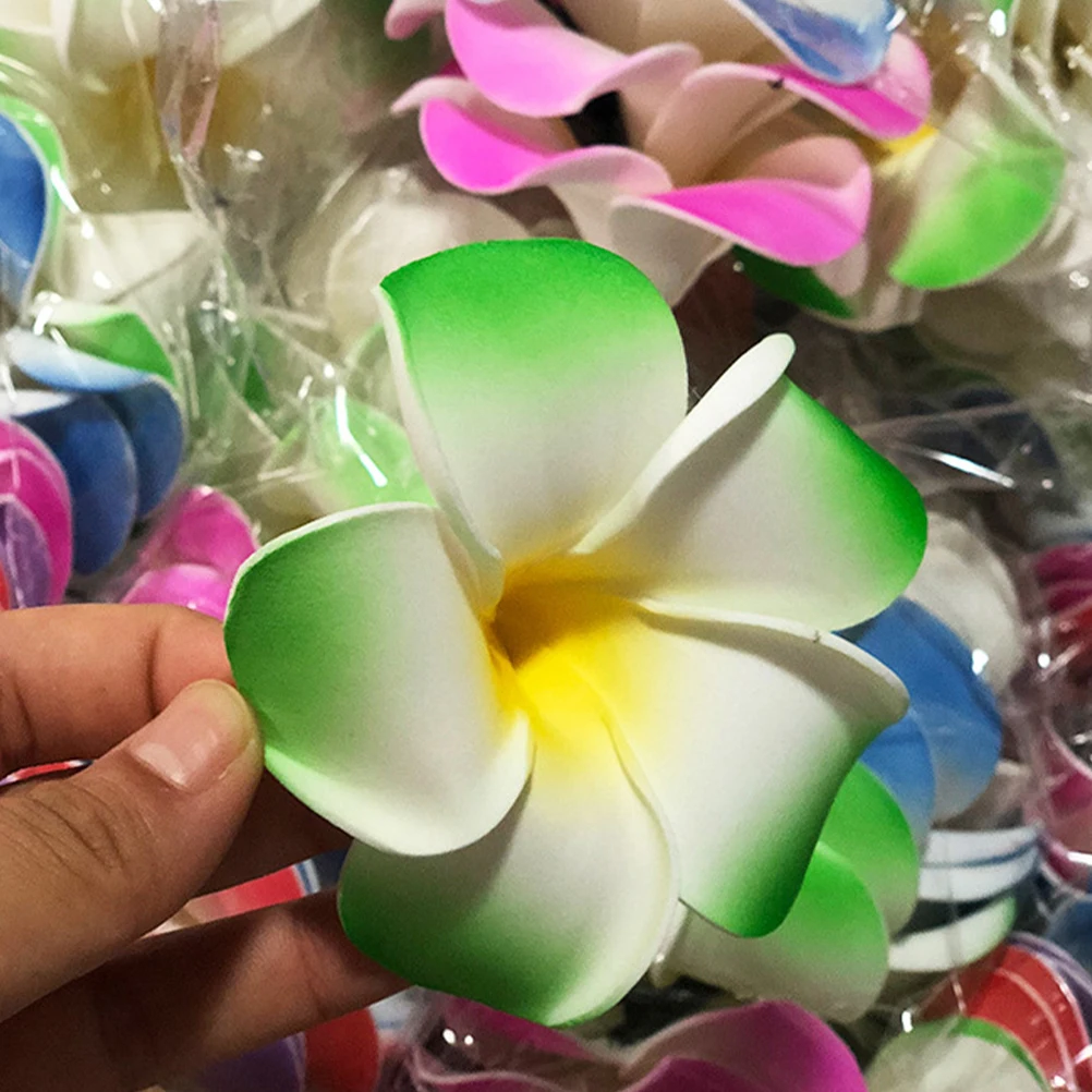 16 pçs presilhas florais praia festa grampos de cabelo verão acessórios para o cabelo decorativo flor clipe feminino flores de cabelo