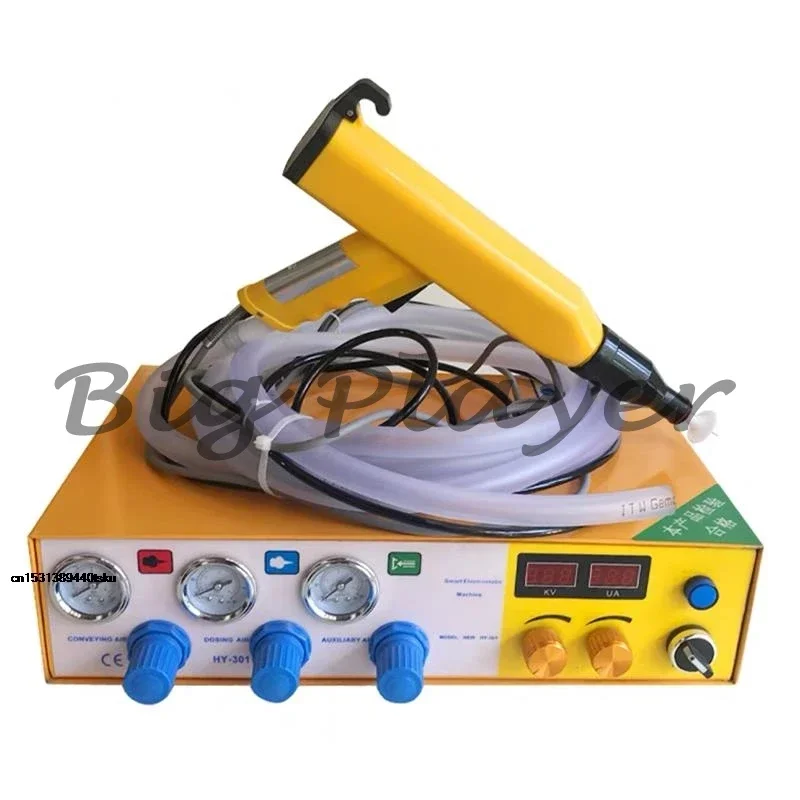 Useful Portable Powder Paint Experiment System Electrostatic Powder Coating Machine With Electrostatic Powder Coating Test Tool