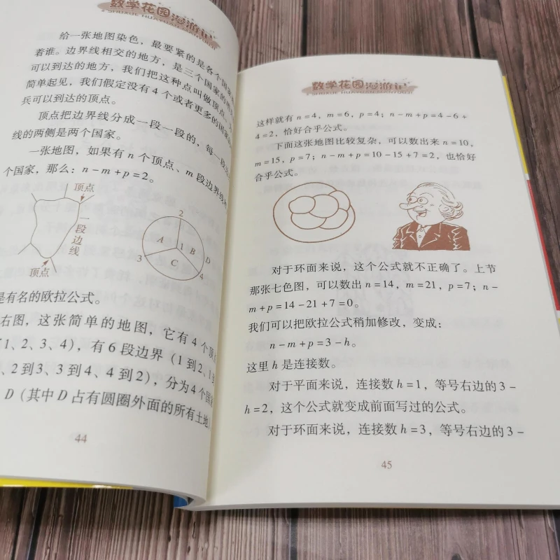 Roaming en el jardín matemático, un obra maestra de expertos de popularización científica china y un divertido álbum de matemáticas