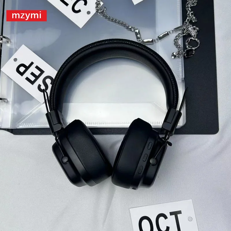 

mzymi M30BT Over Ear Headphones Foldable Bluetooth Earphones Wireless Sports Headset Waterproof Workout Built-in Mic For XIAOMI