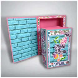 Bohemian Days Collection Small Shadow Frame Album Box Metal Cutting Dies Scrapbooking Accessories Frame Card Craft