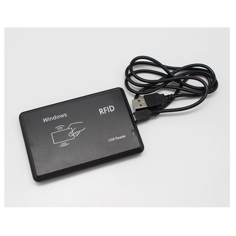 RFID Smart Card Reader With USB Port, 13.56Mhz IC Card, Contactless Sensitivity, Support Window System Linux Durable