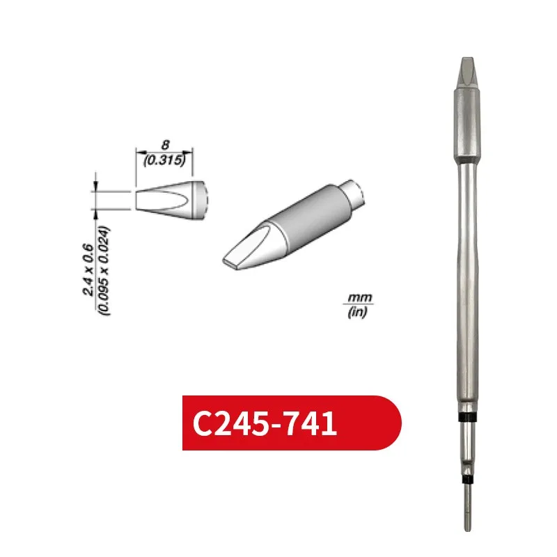 C245-741 Soldering Tips for JBC SUGON AIFEN T245 Handle/Temperature Control Handle