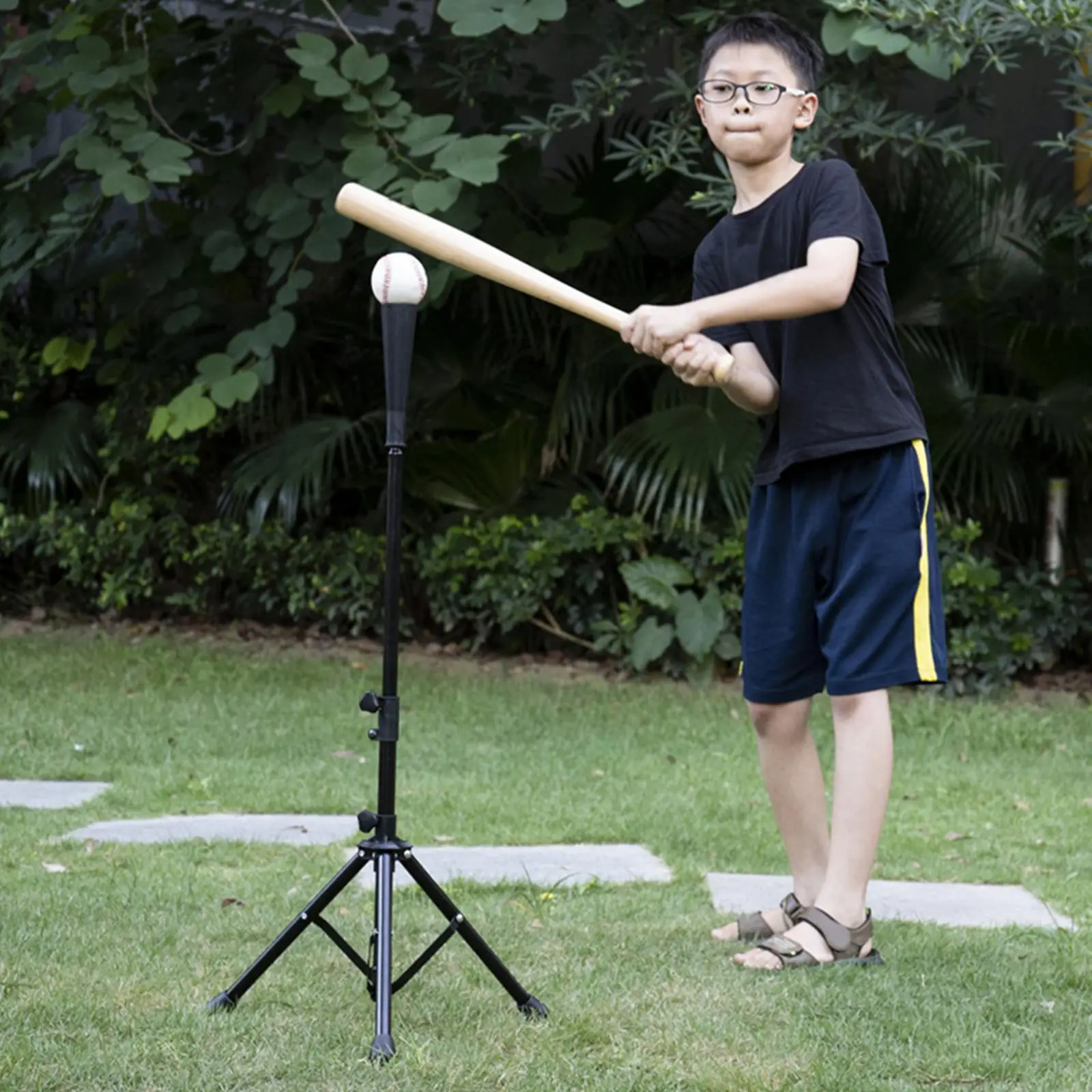 Batting Tee Baseball And Softball Portable Travel, Easy Use,