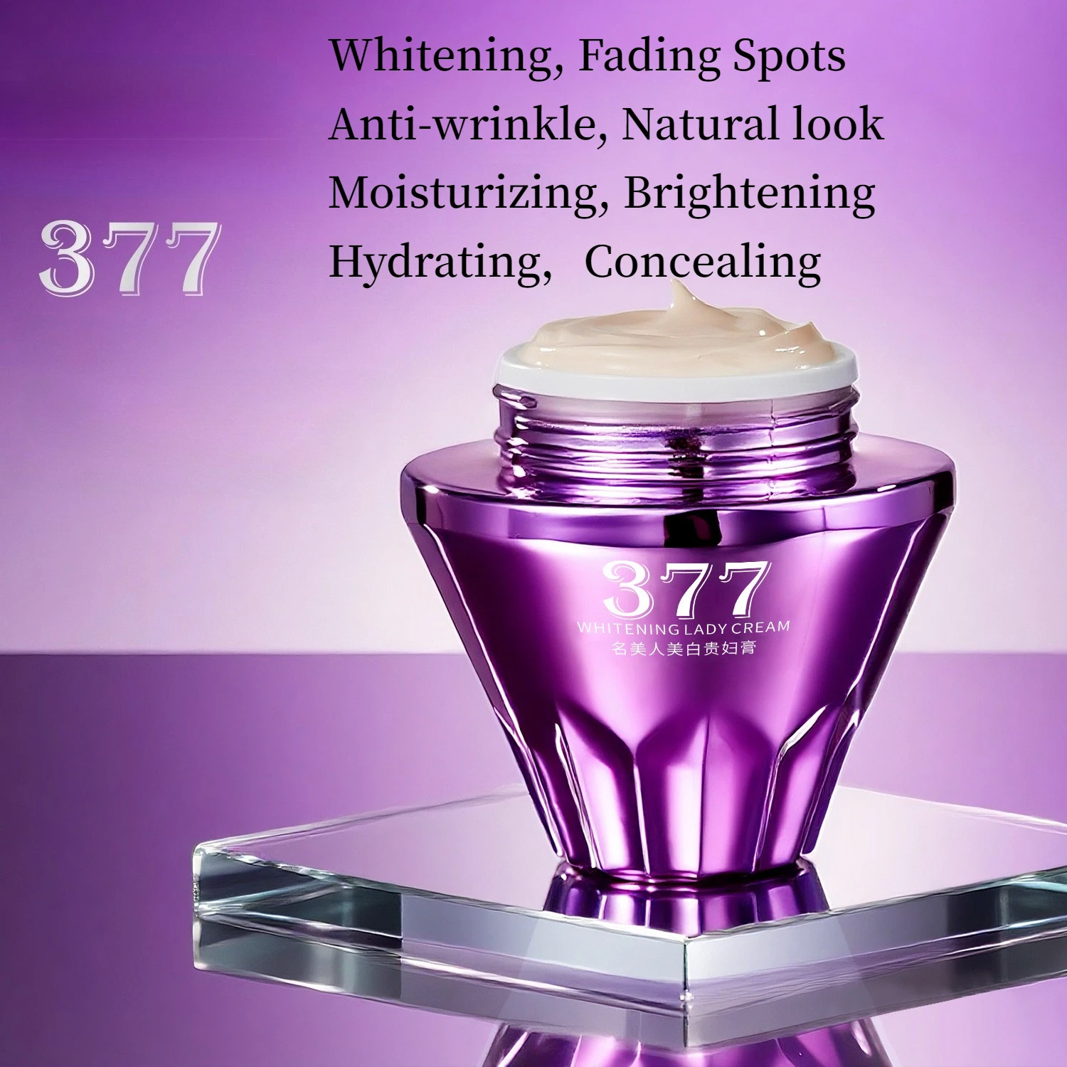 Luxury Tone-Up Cream - 3-in-1 Brightening, Moisturizing & Light Coverage, Creates Radiant No-Makeup Look,Face Cream