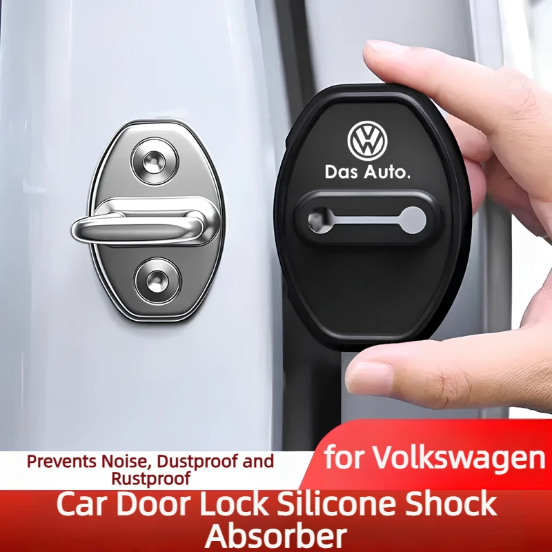 Cubiertas para cerraduras de puertas Volkswagen para Jetta, Speedster, Jetta, Magotan, Bora, Golf y Polo. Protección contra golpes para cerraduras de puertas