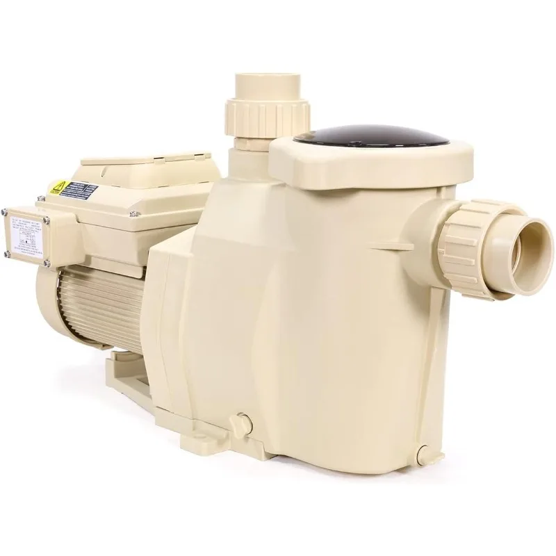 XtremepowerUS High-Flo Swimming Pool Pump Inground 1.5HP Variable Speed 230V,Energy Star Certified With1.5" / 2"Fitting Included