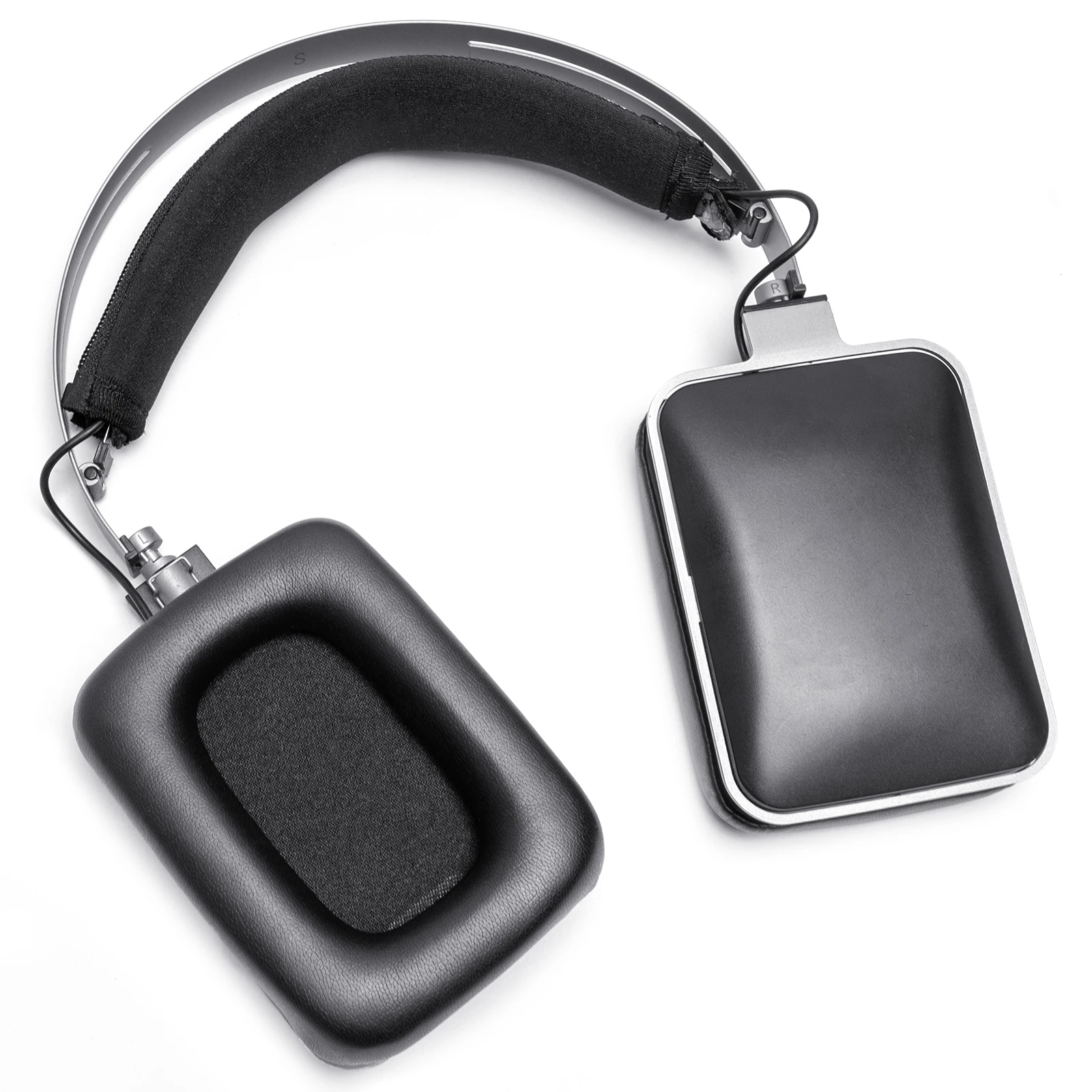 بطانة للأذن من الجلد الناعم لـ Harman Kardon BT Premium,NC Premium فوق الأذن سماعة وسادة من اسفنج الفوم وسادات الأذن