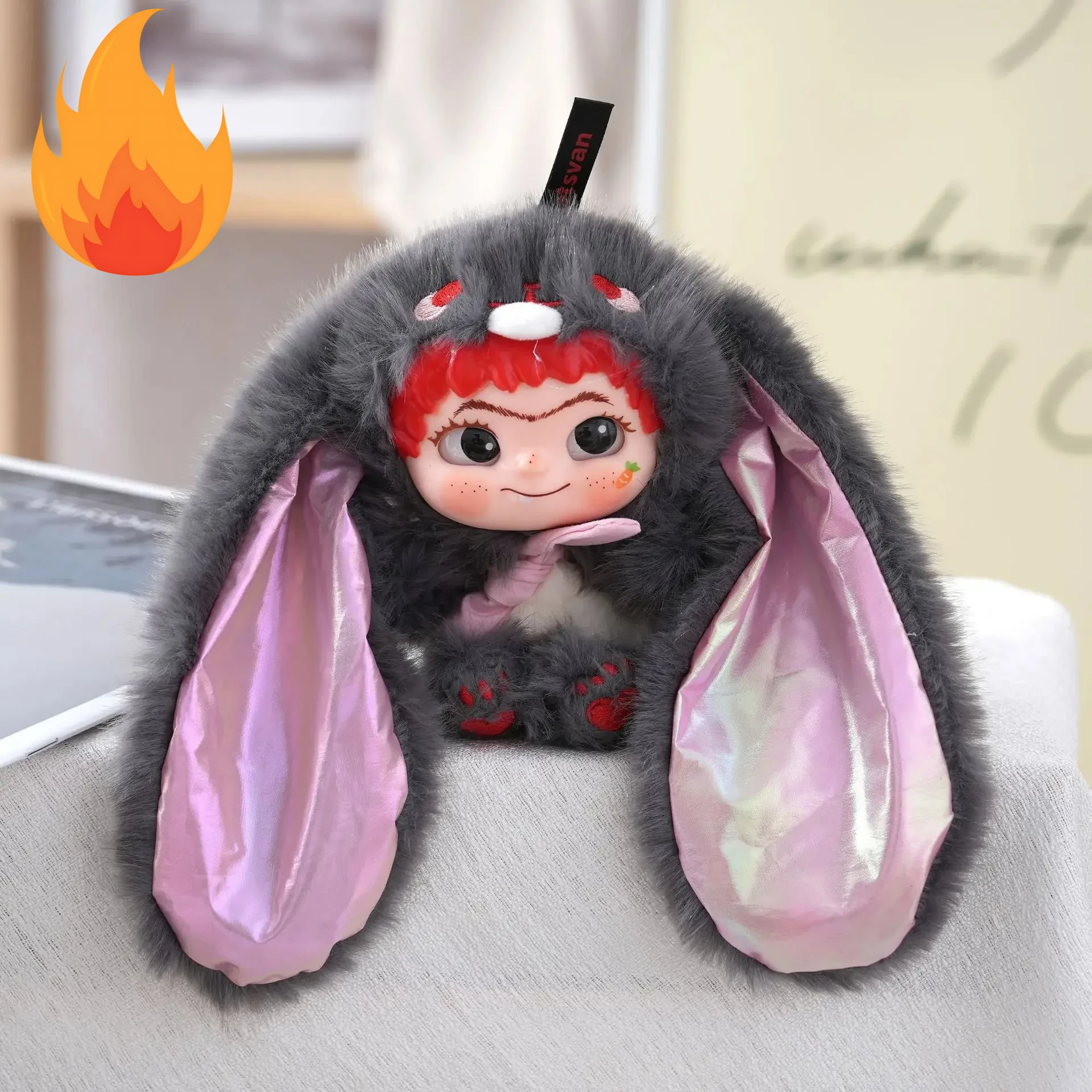 

Wakuku Fuzzy Trendy Fun Party слепая коробка милая фигурка Wakuku Mystery Box милая кукла сумка кулон кукла сумка-сюрприз подарочная игрушка ﻿