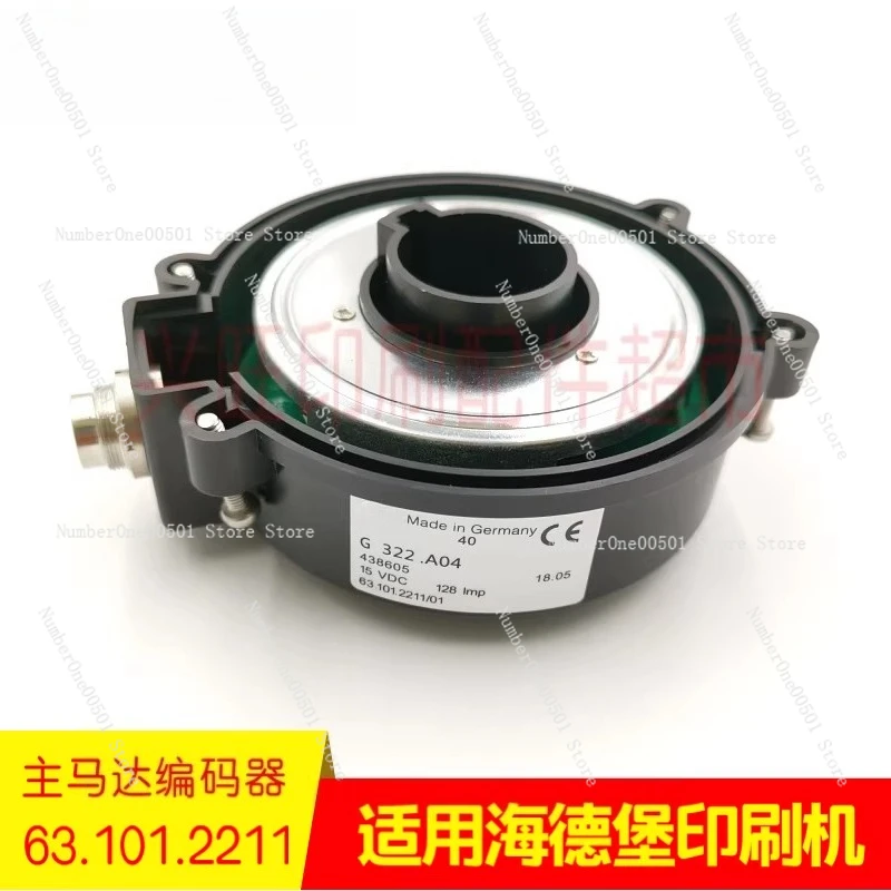 For Heidelberg GTO PM52 SM52 SM74 Press Main Motor Encoder 63.101.2211 01 Precise Counting Stable Signal Anti-Interference