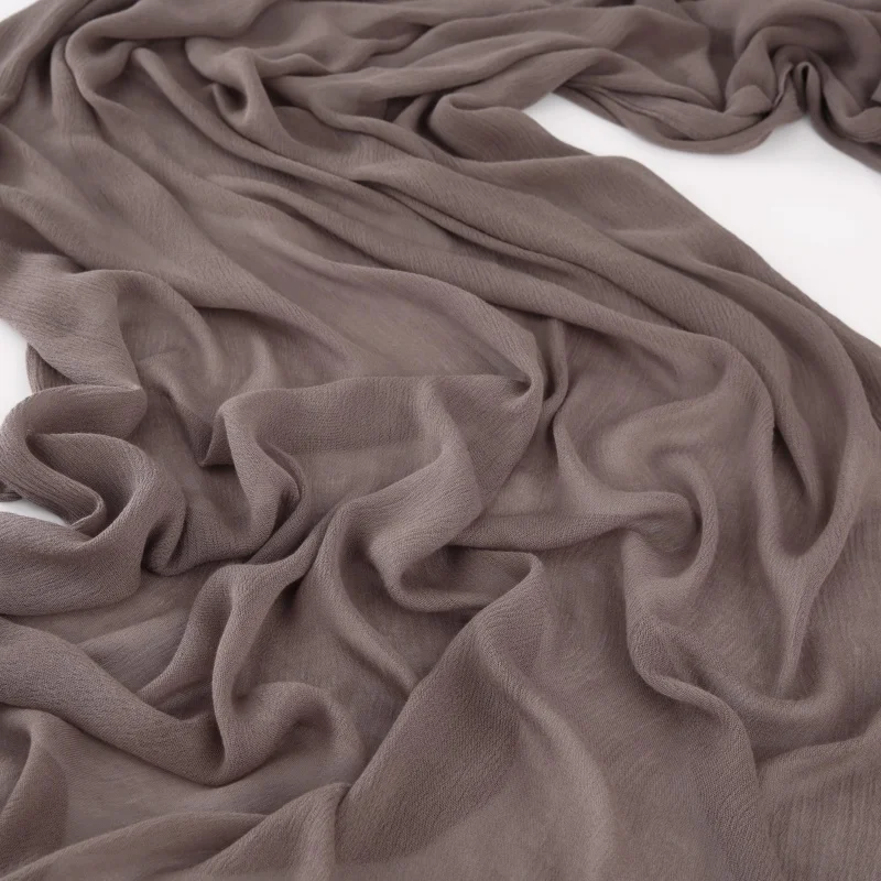 95-Farben-Schal aus weicher Baumwoll-Viskose, Rayon-Material, muslimischer Hijab, nahöstlich, einfarbig, Kopftuch mit Quaste – Detail 22