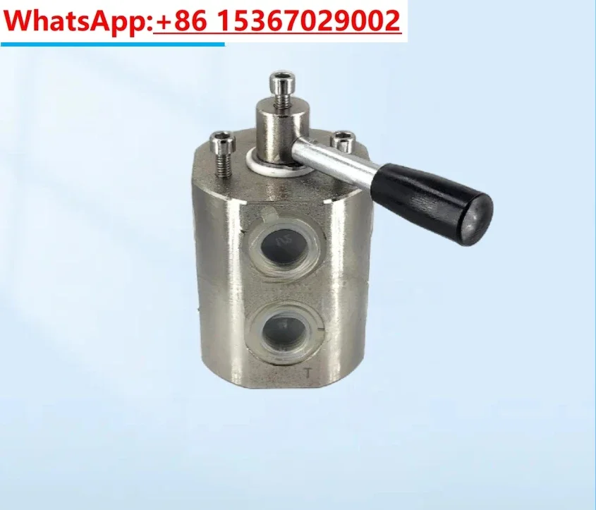 

OM series DF6VIE manual rotary switching tube connection two position six way directional valve