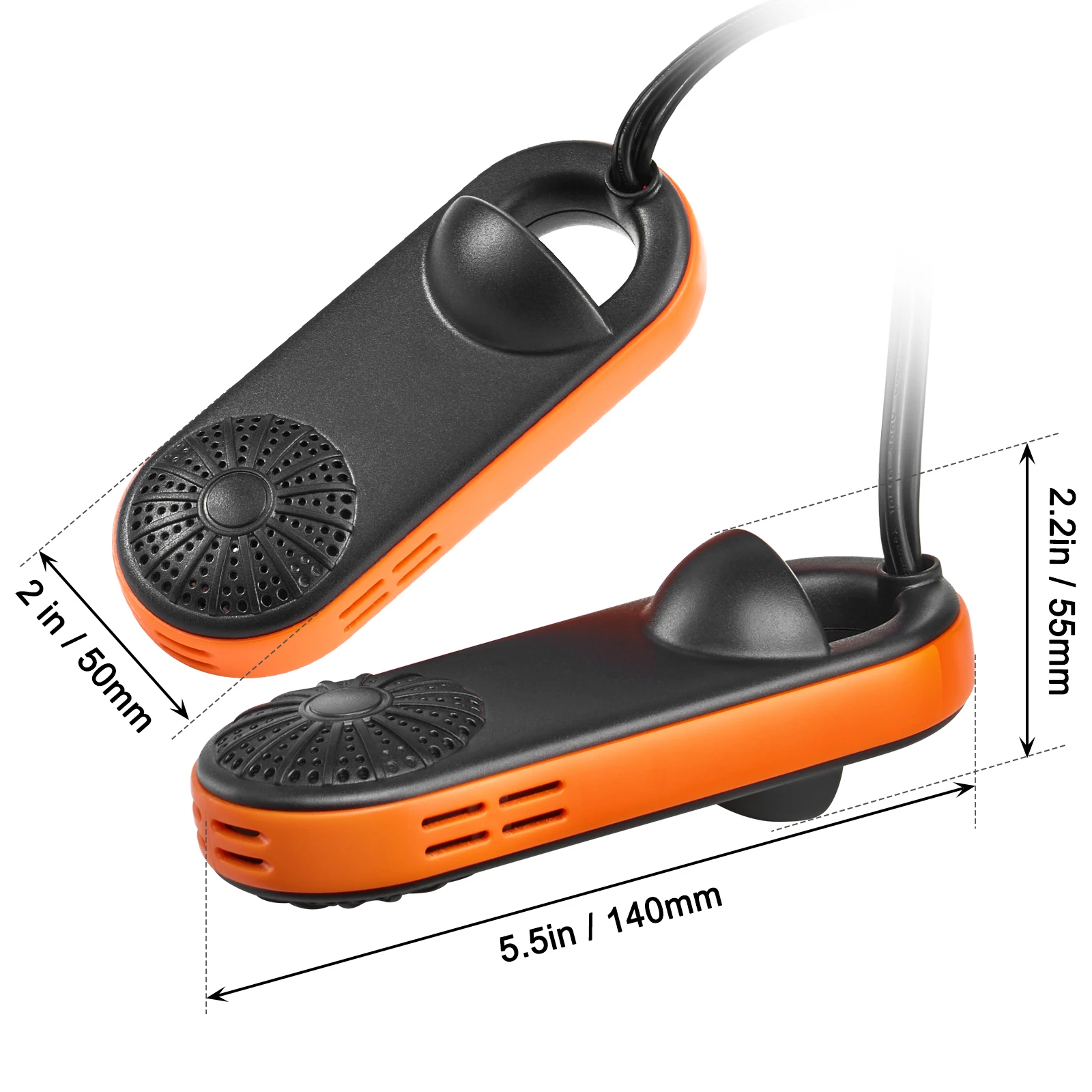 Portable Footwear Dryers Machine With Auto Temperature Control For Rainy Seasons Winter Travel,Fireproof Drying