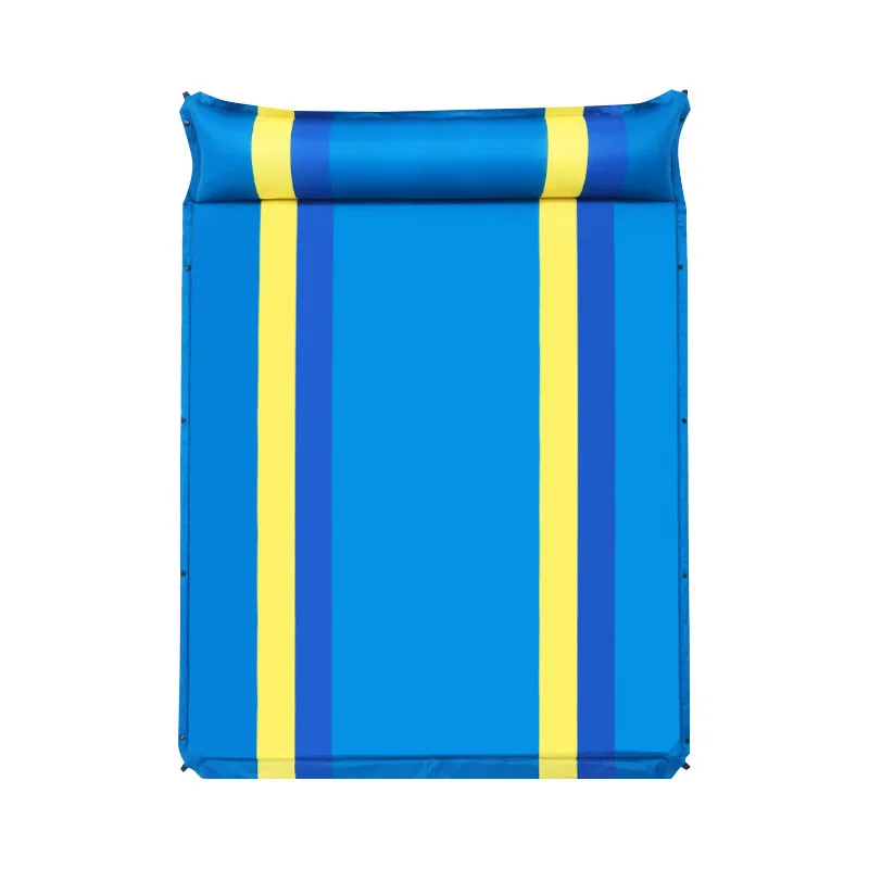 

Современный уличный автоматический надувной матрас для кемпинга, расширенный, грязе- и влагозащищенный, двуспальный, с подушкой, для офиса и сна, 190 см