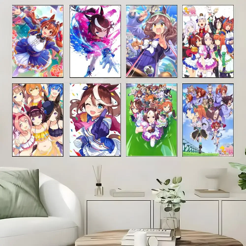 Anime P-Prettys Derbys Poster Crease Free Waterproof Durable All Space Wall Decor