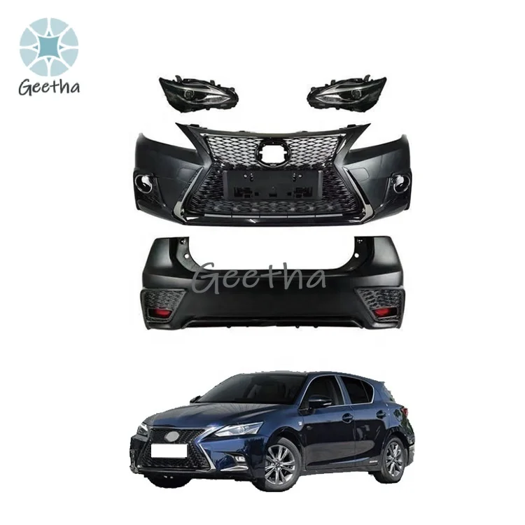 

For Factory Sales 2010-2020 Upgrade 2022 CT F-Sport Grille Headlights Bumper Body Kits for LEXUS CT200H
