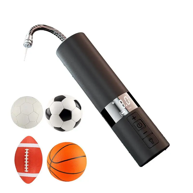 

Electric Ball Pump LCD Display Portable Precise Inflator Digital Multipurpose Sports Air Pump Faster Sports Ball Inflator For