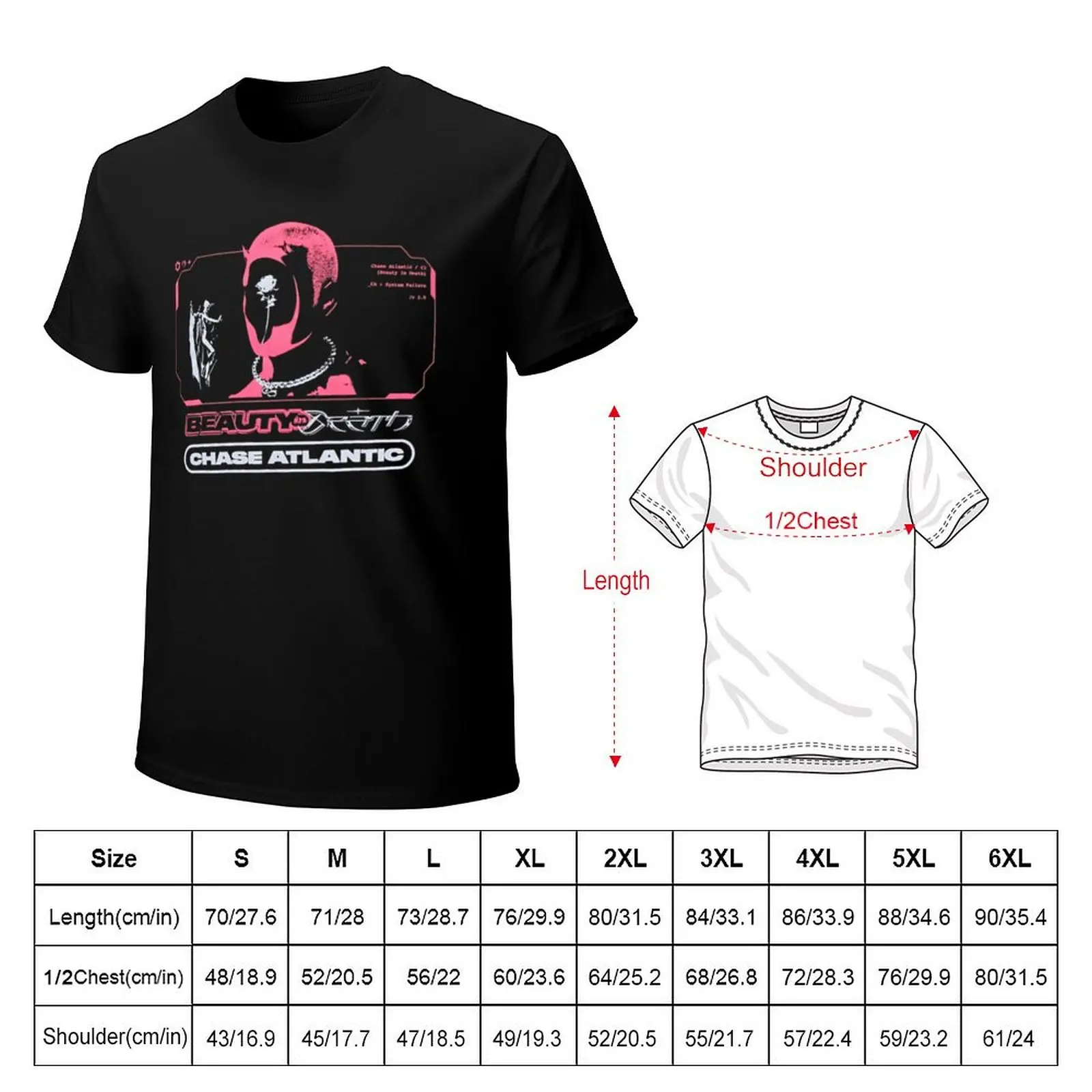 Chase Atlantic - Beauty in Death T-Shirt Work Comfort T-Shirt for Men