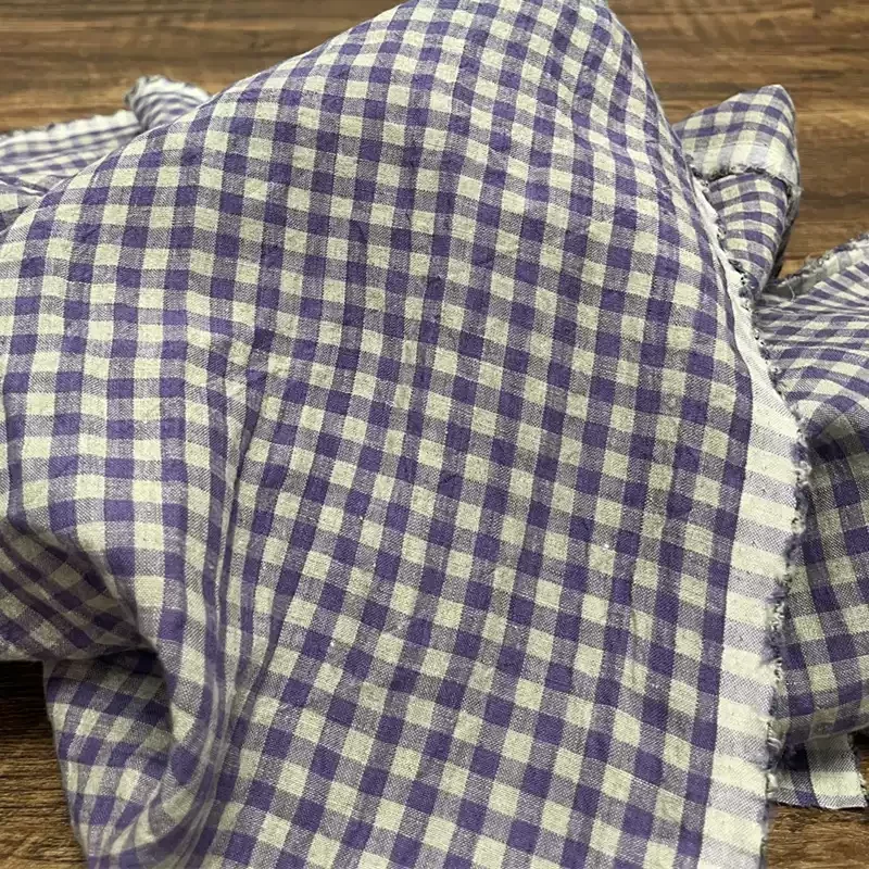 

Pure linen fabric, used for high-end clothing, bed sheets, duvet covers, and home DIY sewing fabrics