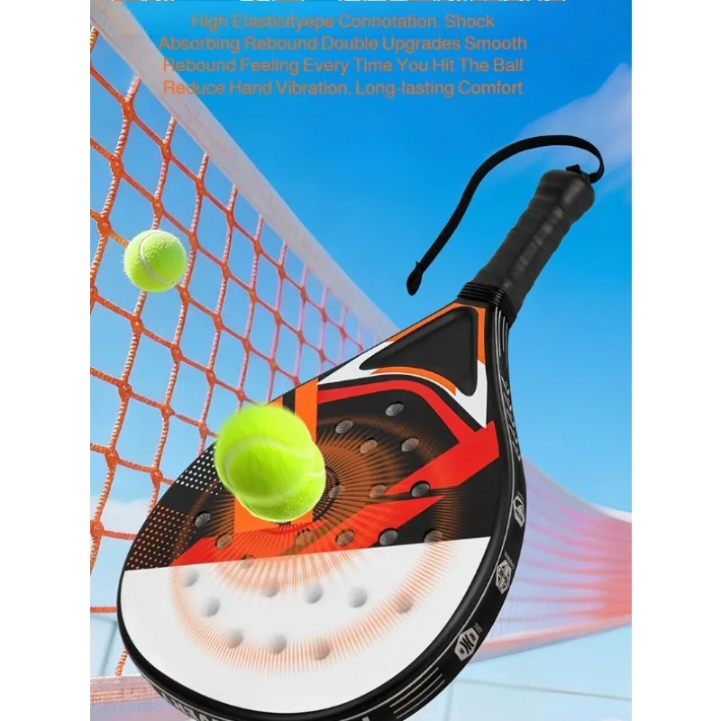 

ABS Cage Style Tennis Racket Set Outdoor Padel Racket for Beginners, Parent-child Sports and Physical Education Classes