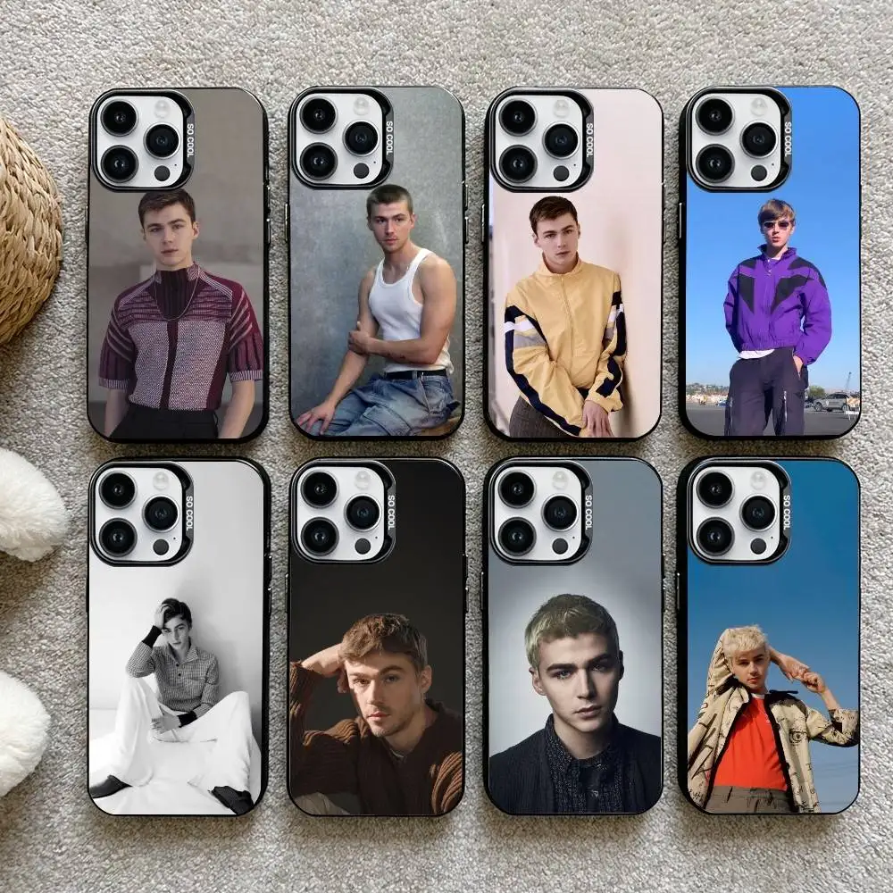 

M-Miles H-Heizer Phone Case For iPhone17, 16,15,14,13,12 Pro Max Black Candy Matte Shockproof Cover