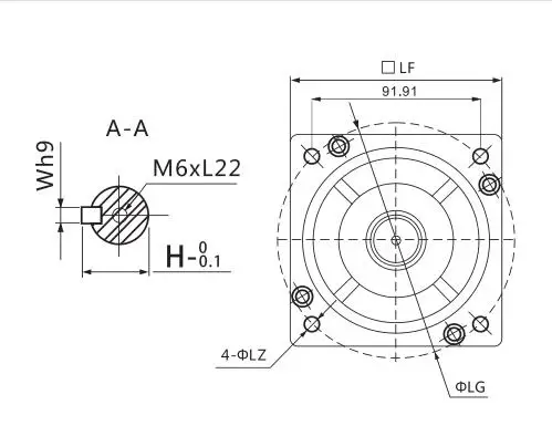 리추안 1.5Kw 서보 모터 110mm 프레임 5N.M LCMT-15L02-110M05030 고토크 고속 직구동 서보 모터 CNC 기계용