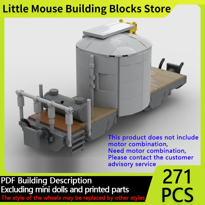 

Модель городской автомобиль MOC, строительные кирпичи, железнодорожный цементный транспортный вагон, модульная технология, детские праздничные подарки, сборка игрушек, костюм