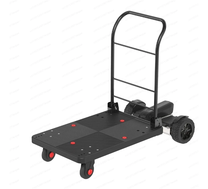 

Тележка для небольшого грузовика, электрическая тележка, плоский грузовик, логистика, сборка, поворотная складная тележка для хранения, инструмент для хранения, велосипедный инструмент