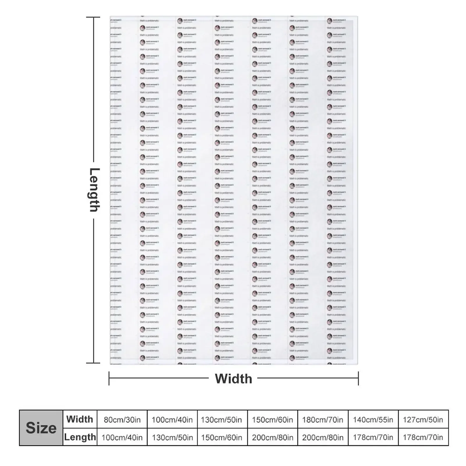 Mark Normand Tweet Throw Blanket decorative Plaid on the sofa Beautifuls christmas decoration Flannel Large Blankets
