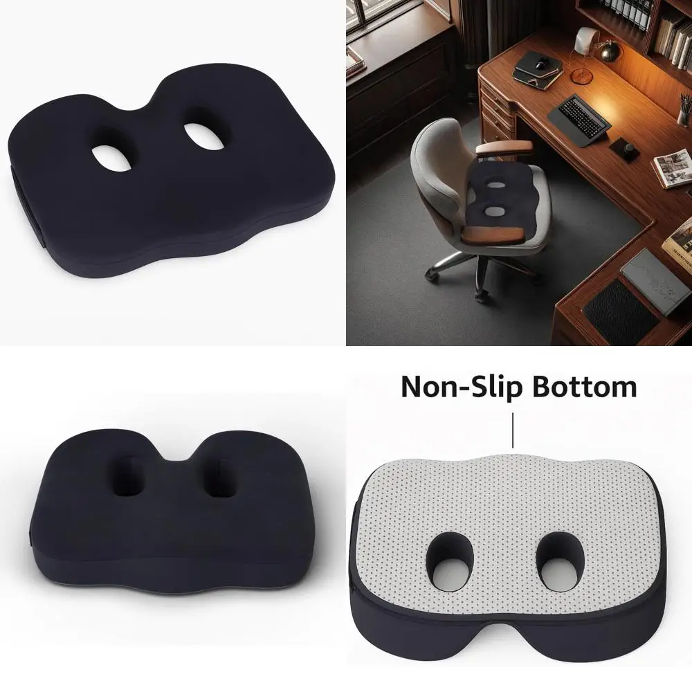 

Memory Foam Cushion for Hamstring and Ischial Support: Ergonomic Relief for Desk and Car Seats