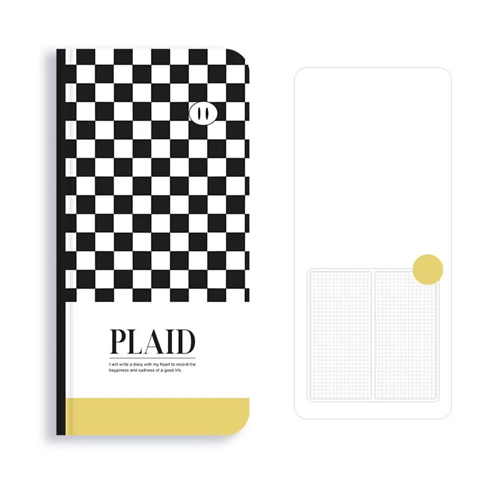 

Planner Journal Daily Book Stationery Plaid Memo Notebook Agenda Diary Book DIY Albums Scrapbooking Book Hand Account Notebook