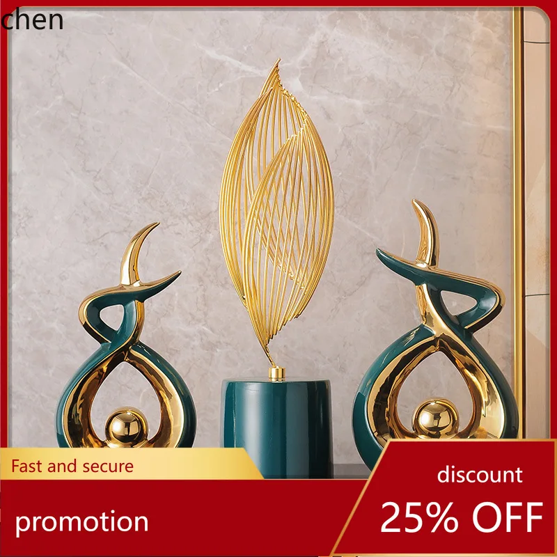 

HT Prosperous Ornament Living Room Entrance TV Cabinet Wine Cabinet Home Decoration Housewarming Gift