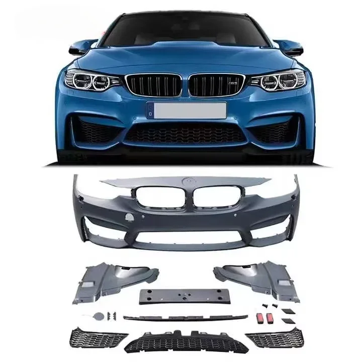 High Quality M3 Style Body Kit For BMW 3 Series F30 F35 Car Bumper With Front Rear Bumper Side Skirts Fenders