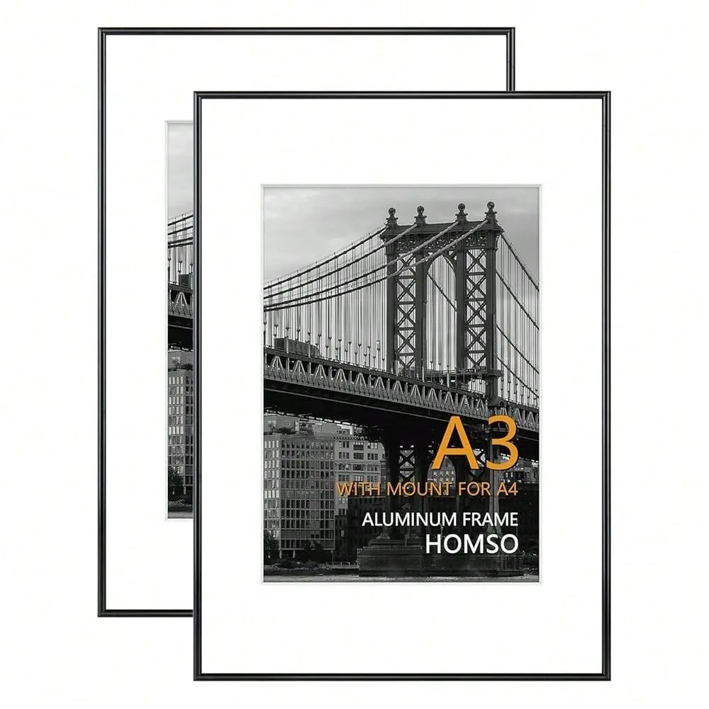 

Рамка А3 золотистого цвета, тонкая металлическая рамка А3 с акриловым оргстеклом для фотографий А4 с подложкой или 11,7 х 16,5 без подложки