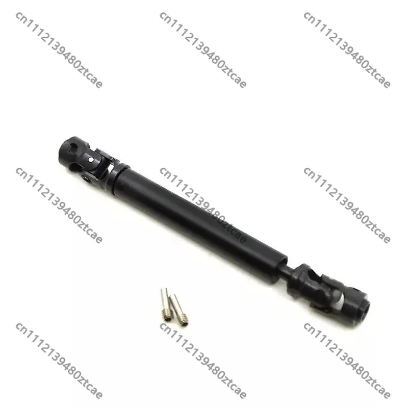 1/10 Scale RC Crawler Car Heavy‑Duty Alloy Steel CVD Universal Joint Metal Drive Shaft Upgrade Replacement Spare Parts