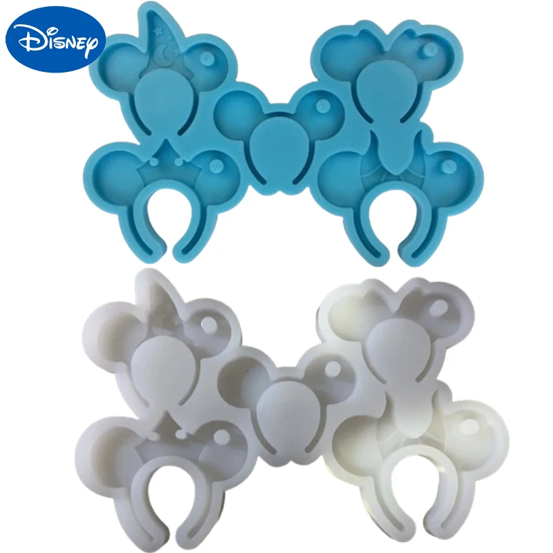 

Disney Mickey Silicone Cake Mold Anime Diy Keychain Pendant Mold Kitchen Baking Chocolate Mold Food Grade Baking Cake Tools Gift