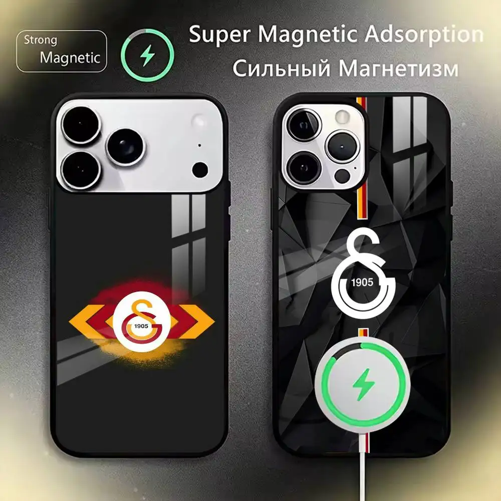 

Football team galatasaray Phone Case For iPhone17,16,15,14,13,12,11 Plus,Pro Magnetic with Magsafe Wireless Charging
