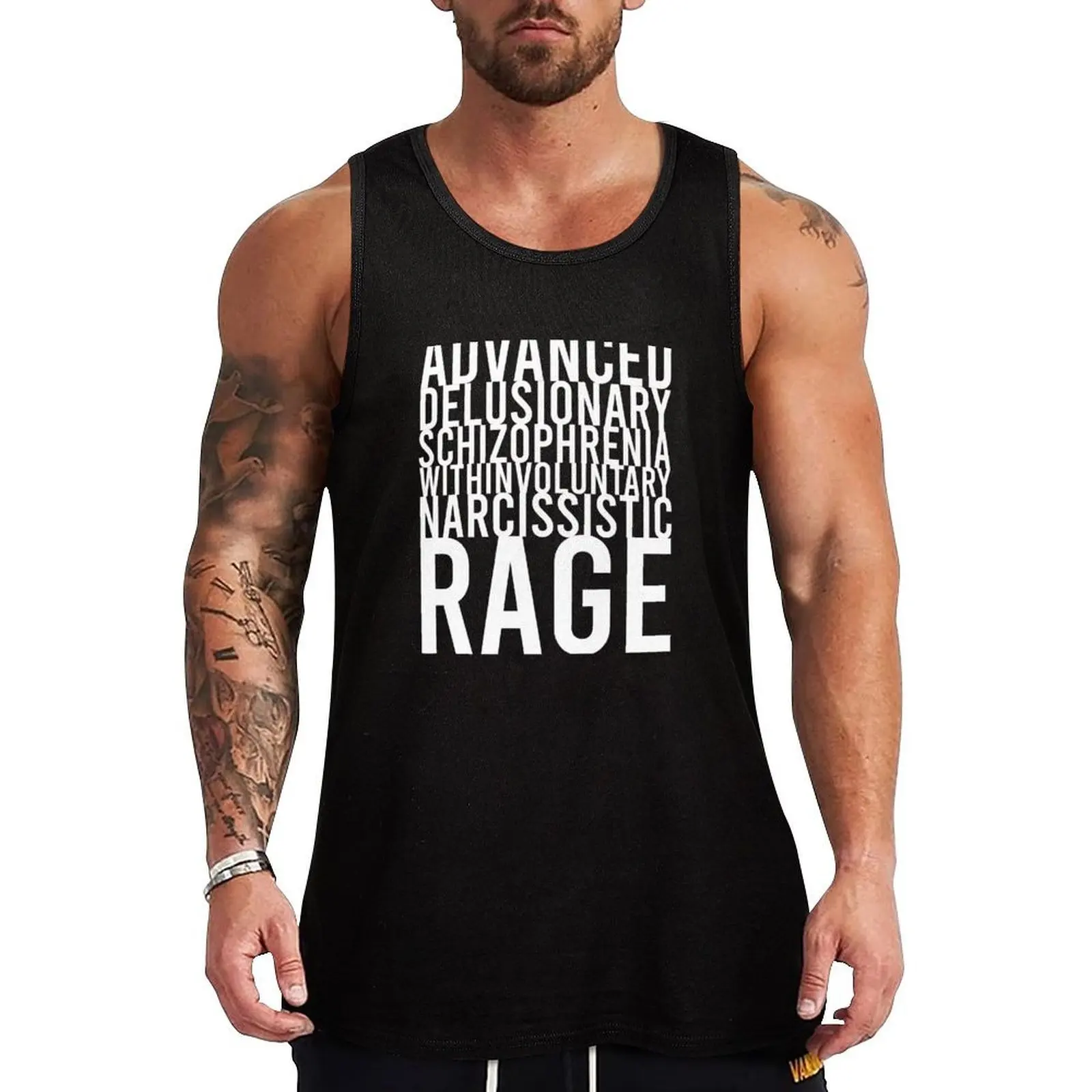 

Advanced-Delusionary-Schizophrenia-with-Involuntary-Narcissistic-Rage Tank Top Sleeveless men Men's summer clothes vest for men
