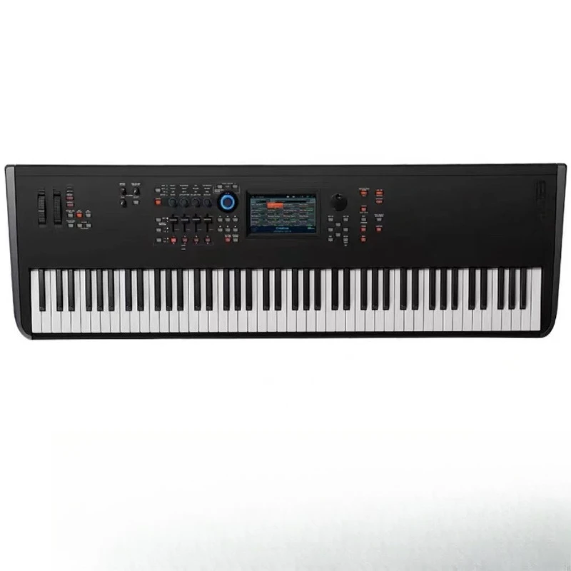 Synthesizer, electronics professional production music counterweight keyboard, color touchscreen stage