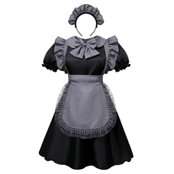 Anime Black Cute Lolita Maid Dress Cosplay Costume Girl Maid Dress Trending Girls Maid Party Costumes S -5XL