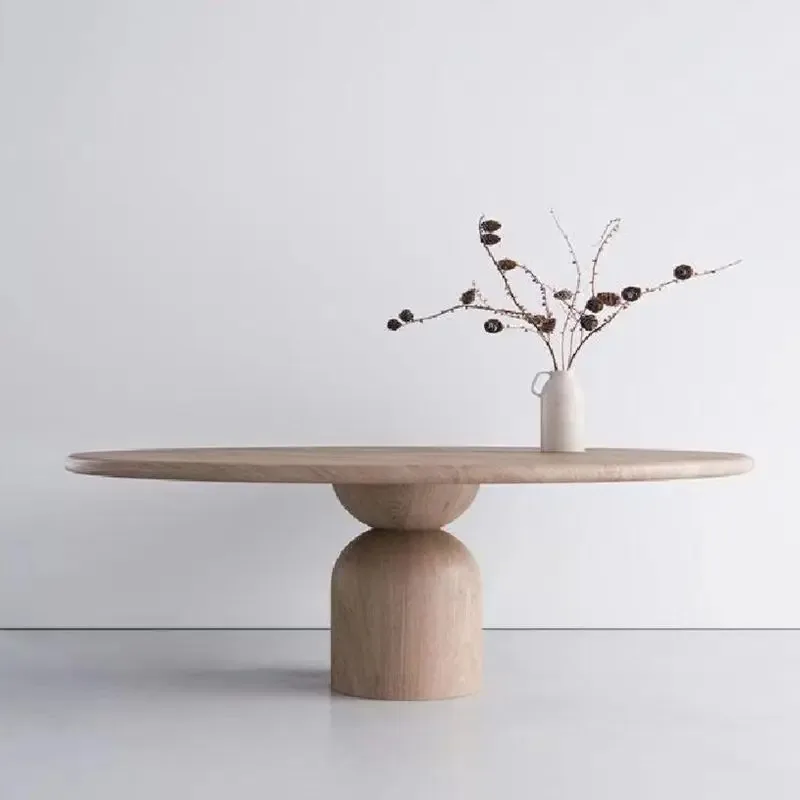 Q  Party Dining Table Kitchen Living Room Big Restaurant Dining Table Center Modern Design Tavolo Da Pranzo Home Furniture