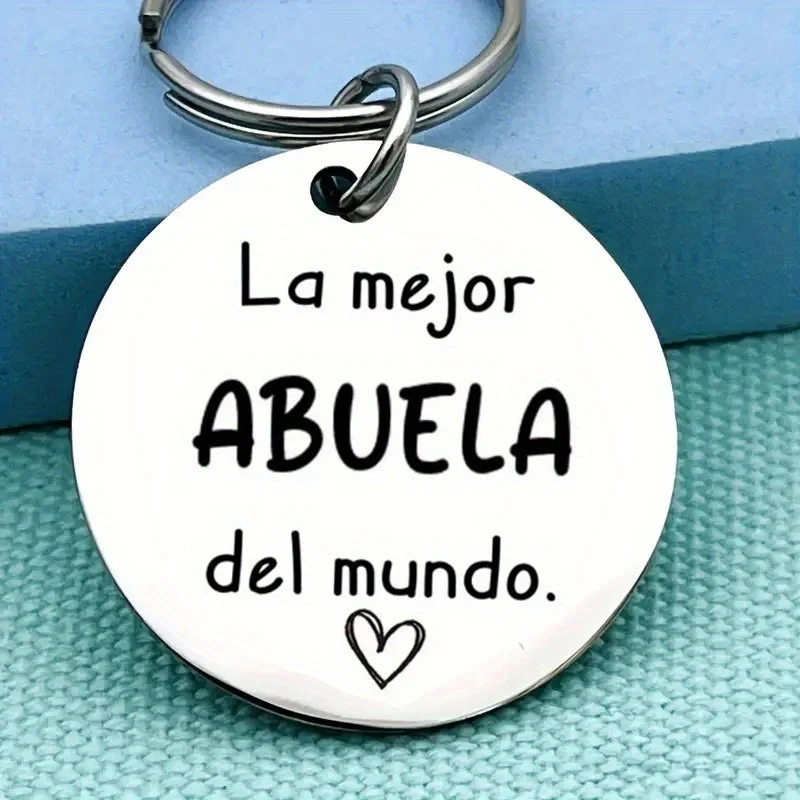 1PC Llavero Regalos Para Abuelas Originales Regalos Navidad Originales Regalos Abuela Keychain To My Grandmother